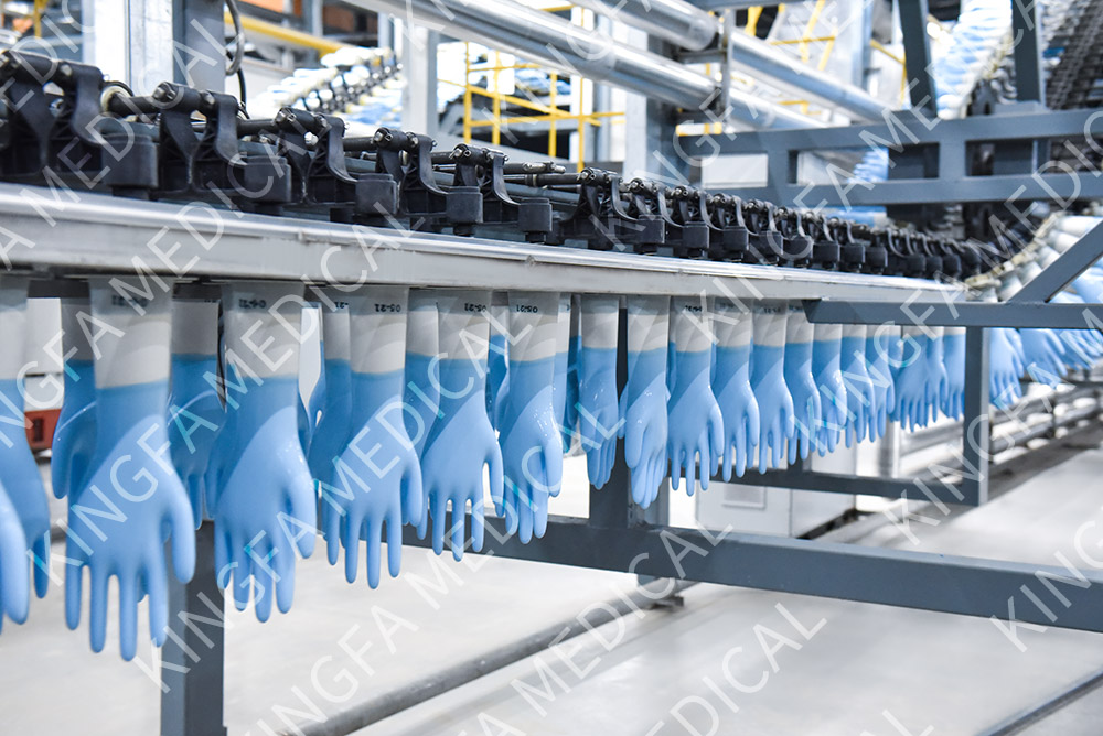 Brief Introduction of KINGFA Gloves Production Process