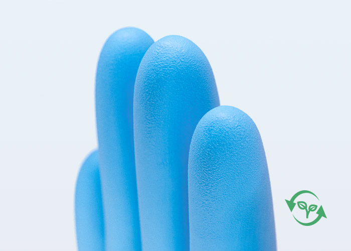 Biodegradable Nitrile Gloves-Blue G01