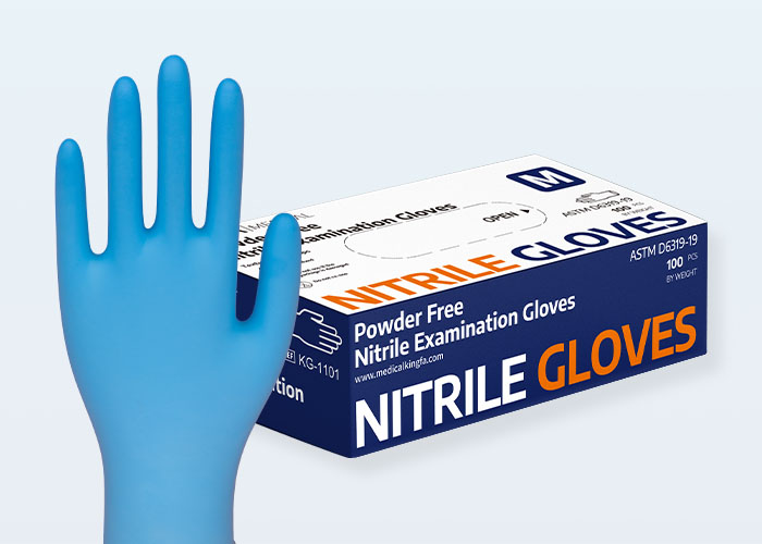 Nitrile Examination Gloves KG1101 (FDA 510K)