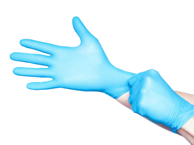 Promotion and Application of Nitrile Gloves in Medical Field