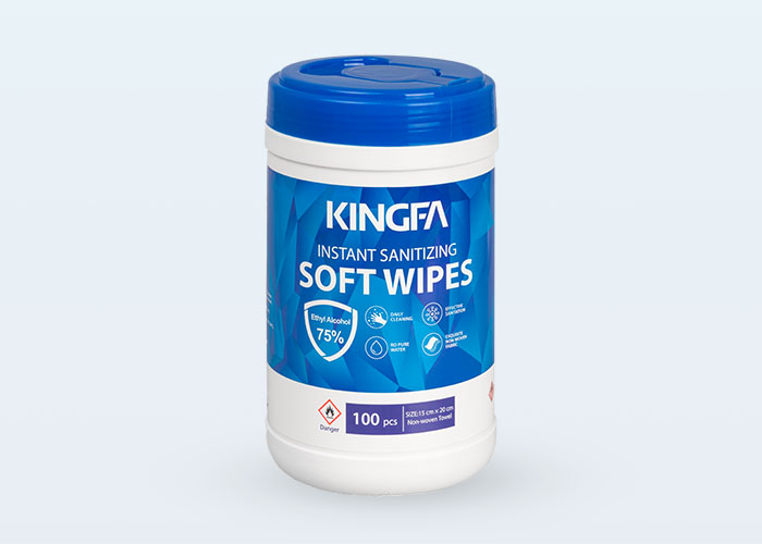 Sanitizing Wipes(Canister Packaged)