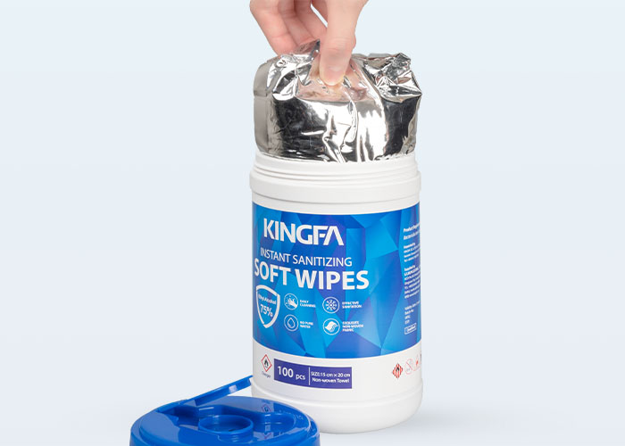 Sanitizing Wipes(Canister Packaged)
