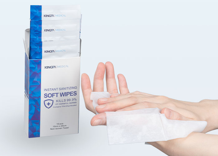 Sanitizing Wipes（Individually Packaged, 10pcs）