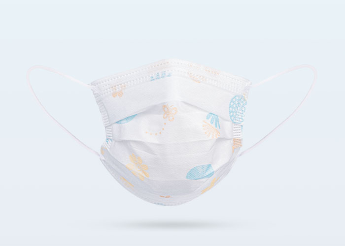 TYPE I Kids Face Mask (Plant Pattern) KF-C P03