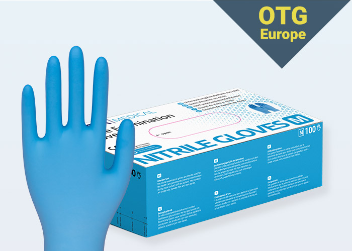 OTG Europe Nitrile Examination Gloves Kingfa Medical
