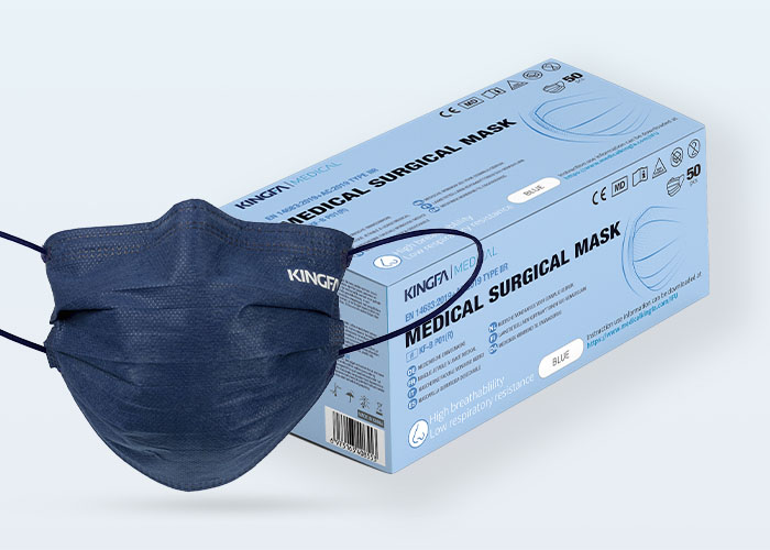Ultra-Breathable Type IIR Face Masks Blue KF-B P01（R）
