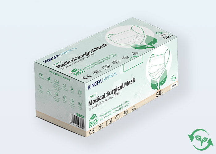 Bio-Degradable Type II Medical Surgical Mask SPROUT P11E