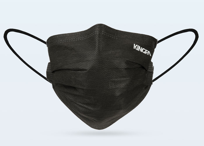 Ultra-Breathable Type IIR Face Mask Black KF-B P06B（R）