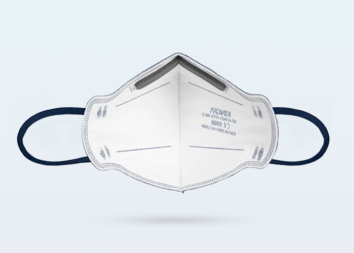 Protective Medical FFP2 Blue Face Mask With Extra SpongeKINGFA MEDICAL