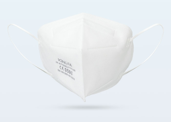 Protective Disposable Medical FFP2 White Face Mask KINGFA MEDICAL