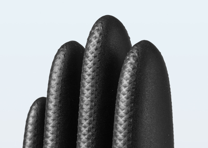 Diamond Textured Nitrile Gloves