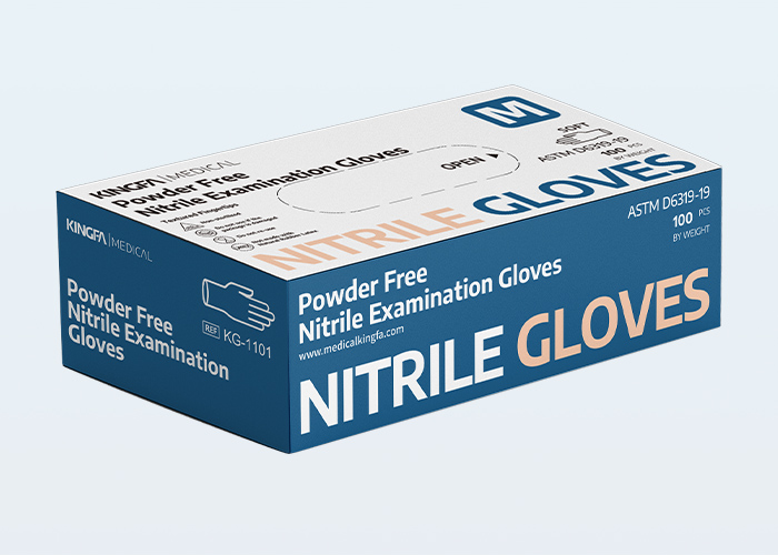 Super-soft Nitrile Examination Gloves KG-1101