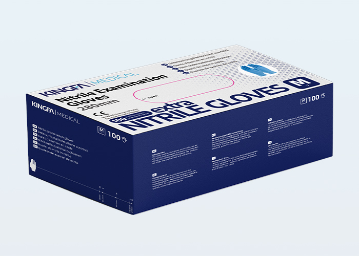 Extra Strong Industrial Nitrile Gloves