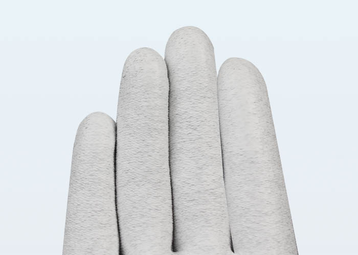 KINGFA-E PU Coated and Antistatic Gloves E-434354