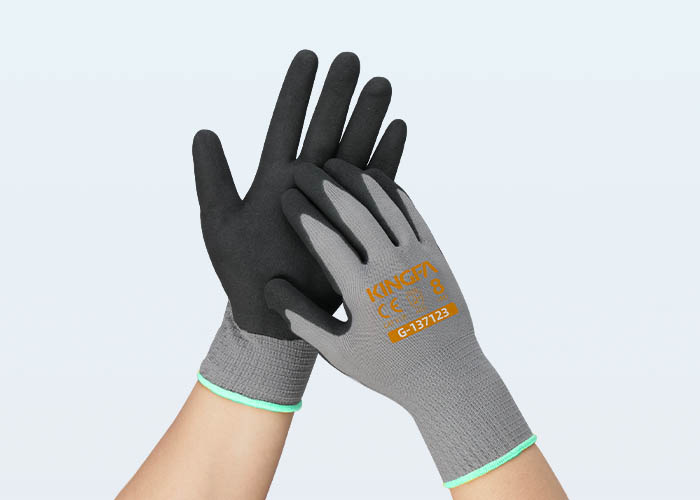 KINGFA-G Sandy NBR Coated Gloves, G-137123