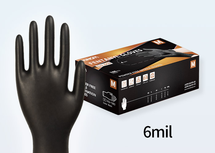 Fentanyl-Resistant Nitrile Gloves