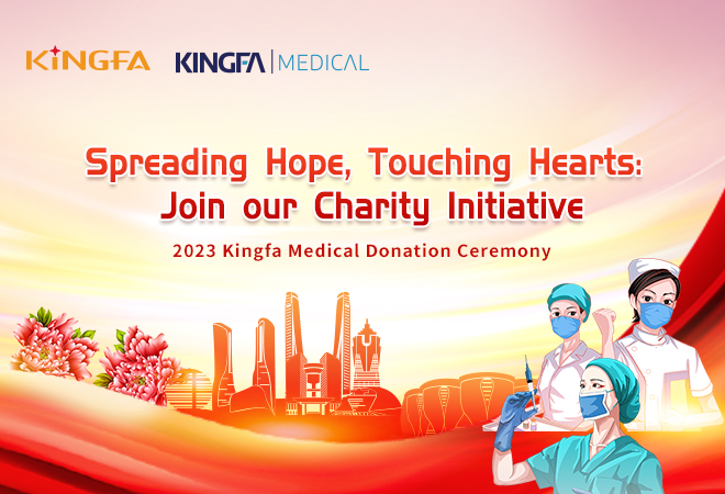 KINGFA MEDICAL Donates Medical Supplies to Red Cross Society of China Hang Zhou Branch