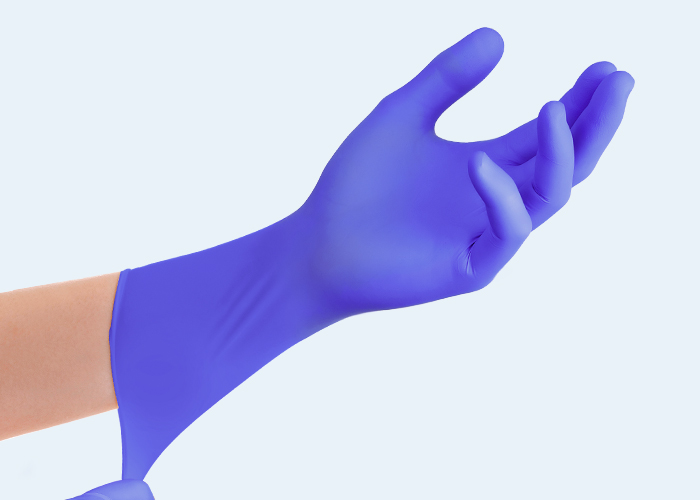 Chemo-resistant Extended Cuff Nitrile Gloves
